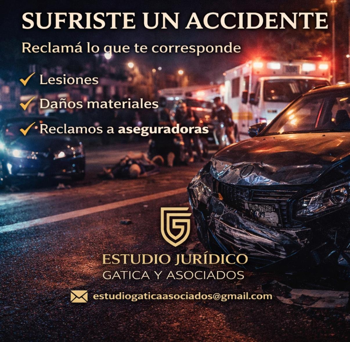 Reclamos por accidentes de tránsito - Estudio Jurídico Gatica & Asociados